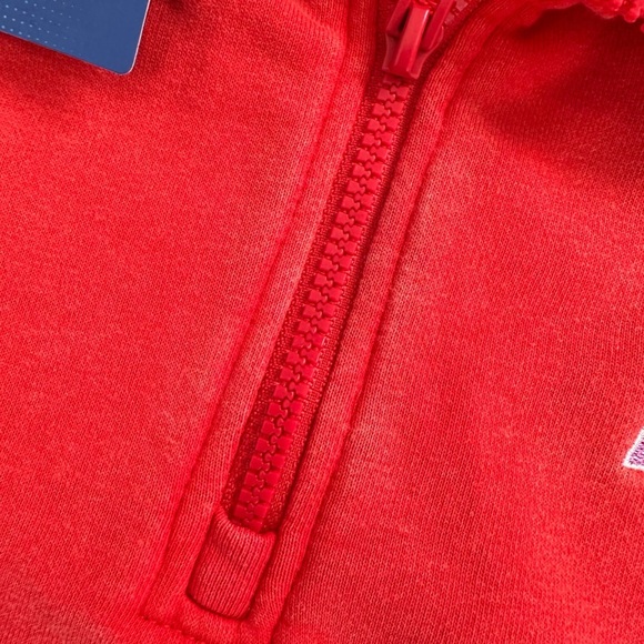 NWT Prince Pickleball Women's French Terry 1/4 Zip Pullover Power Red XS - Picture 8 of 13